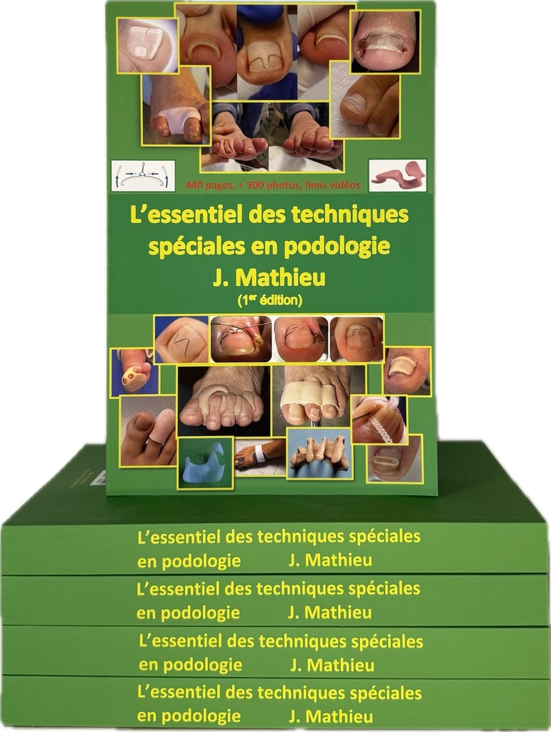 Livre « L’essentiel des techniques spéciales en podologie » 